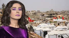 Yıldız Tilbe'den Gazze'ye büyük destek! Evsiz kalan Filistinlilere yaşam alanı oluşturdu