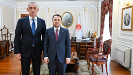 TFF Başkanı Hacıosmanoğlu, Adalet Bakanı Akın Gürlek'i ziyaret etti