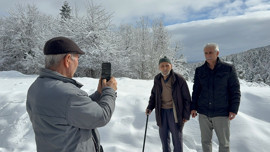 Güneş açınca ortaya çıktı,  gören herkes hayran kaldı