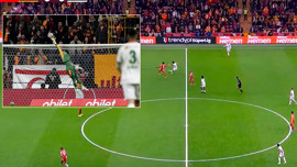 Galatasaray- Alanyaspor maçında nefes kesen pozisyon! Uğurcan Çakır yılın golünü çıkardı!