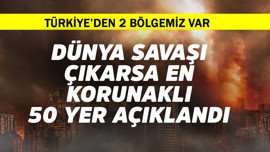 Dünya savaşı çıkarsa en korunaklı 50 yer açıklandı! Türkiye'den 2 yer var