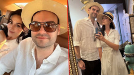 Faruk Sabancı'dan Esra Bilgiç'e romantik jest! Sosyal medyadaki o akıma katıldı