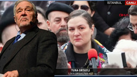 İlber Ortaylı'nın kızı Tuna Ortaylı gözyaşlarına hakim olamadı: Kendisiyle ilgili tek buna hayıflanıyorum