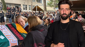 Genç yaşta hayatını kaybeden oyuncu Ramazan Tetik'e acı veda! Gözyaşları içerisinde defnedildi