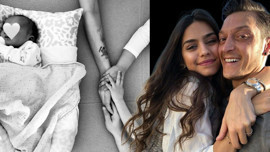 Mesut Özil ile Amine Gülşe'nin üçüncü çocukları dünyaya geldi! Bebeklerine verdikleri isim dikkat çekti