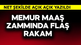 Memur zammında flaş rakam! Net şekilde yazıldı
