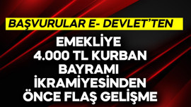 Emekliye 4.000 TL Kurban Bayramı ikramiyesinden önce flaş gelişme