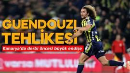 Fenerbahçe'de dev Galatasaray derbisi öncesi Guendouzi tehlikesi!