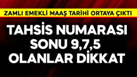 Tahsis numarası sonu 9, 7, 5 olanlar dahil herkes dikkat! Zamlı emekli maaşı tarihi ortaya çıktı