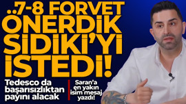 Canlı yayında Sadettin Saran'ın en yakınındaki isim mesaj attı: Tedesco da o kadar masum değil!