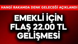 Emekli için flaş 22.000 TL gelişmesi! Hangi rakamda denk geleceği açıklandı