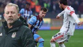 Beşiktaş'ta Trabzonspor maçı Sergen Yalçın için çok kritik! İşte muhtemel ilk 11'ler