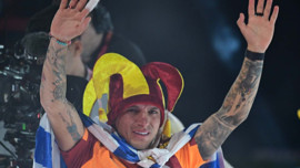 Şampiyonluk kutlamasına damga vuran! Torreira gözyaşlarına hakim olamadı