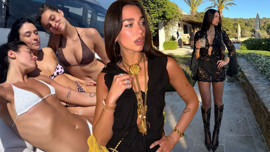 Dua Lipa'dan cesur tatil paylaşımı: Bikinili kareleri sosyal medyayı salladı