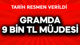 Gram altında 9 bin TL müjdesi! Tarih resmen verildi