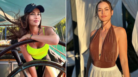 Fahriye Evcen deniz sezonunu erken açtı: Güneşlendiği anları paylaştı