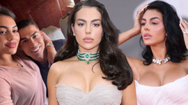 Cristiano Ronaldo'nun nişanlısı Georgina Rodriguez, imaj değiştirdi! Sarı saçlarını görenler şaştı kaldı