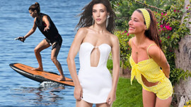 Devrim Özkan tatilde hünerlerini sergiledi! Jetsurf yapıp paylaştı