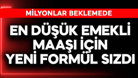 En düşük emekli maaşı için yeni formül sızdı