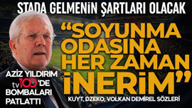 Fenerbahçe Başkan Adayı Aziz Yıldırım, tv100’de konuştu! Stada girmenin şartları olacak! "Soyunma odasına her zaman inerim"