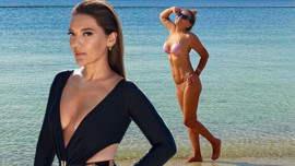 Demet Akalın yaz sezonunu açtı! Bikinili pozunu takipçileriyle paylaştı