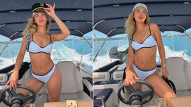 Melisa Döngel'den iddialı tatil paylaşımı! Beyaz renk bikinisiyle ortalığı yaktı geçti