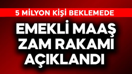 5 milyon kişi beklemede! Emekli maaşı zam rakamı açıklandı