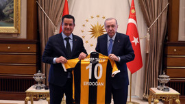 Acun Ilıcalı, Cumhurbaşkanı Erdoğan'ı ziyaret etti