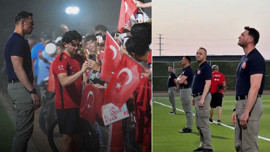 A Milli Takım'ı Dünya Kupası'nda Türk polisi koruyor