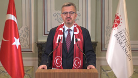Cumhurbaşkanlığı İletişim Başkanı Duran'dan A Milli Futbol Takımı'na video mesaj