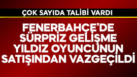 Fenerbahçe'de sürpriz gelişme! Yıldız futbolcuyu satmaktan vazgeçtiler
