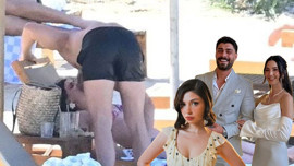 İhanet iddialarıyla gündemdelerdi! Ali Öner ile Zeynep Atılgan tatilde aşka geldi: Öpmelere doyamadı
