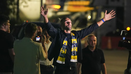 Fenerbahçe'nin yeni transferi Vedat Muriqi İstanbul'da