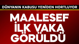 Dünyanın kabusu yeniden hortluyor! Maalesef ilk vaka görüldü