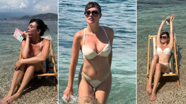 Melis Sezen'den cesur tatil paylaşımı! Bikinili pozlarıyla sosyal medyayı yaktı geçti