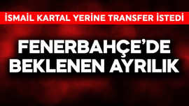 Fenerbahçe'de beklenen ayrılık! İsmail Kartal yerine kesinlikle transfer istedi