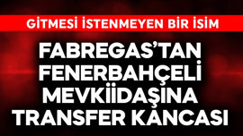 Fabregas'tan Fenerbahçeli mevkiidaşına transfer kancası! Gitmesi istenmeyen bir isim