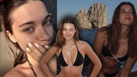 Afra Saraçoğlu İtalya tatilinden paylaştı! İddialı pozlarına beğeni yağdı