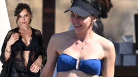 Hande Ataizi yaz sezonunu Bodrum'da açtı! Bikinili hali genç kızlara taş çıkardı: Kim der ki 52 yaşında!