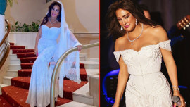 Nükhet Duru gelinlikle sahne aldı: "Nikah yakında" diyerek evlilik sinyali verdi