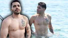 Emir Can İğrek yaz sezonunu Bodrum'da açtı! Kendisini Ege'nin serin sularına bıraktı