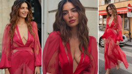 Melisa Aslı Pamuk Paris Moda Haftası’nda göz kamaştırdı! Transparan seçimiyle olay oldu