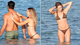 Kenan İmirzalıoğlu ile Sinem Kobal tatilde aşk tazeledi! Romantik anları dikkat çekti
