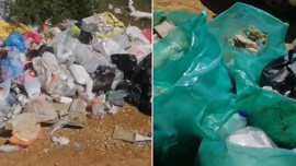 Bolu'da balık tutmak için göl kenarına giden vatandaş, karşılaştığı manzaraya isyan etti