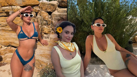 Ünlü oyuncu Serra Pirinç'ten cesur tatil paylaşımı! Bikinili pozları olay yarattı
