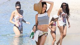 Hande Erçel Bodrum tatilinde görüntülendi! Fiziği ile kendine hayran bıraktı
