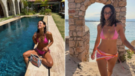 Cansu Tosun'dan cesur tatil paylaşımı! Bikinili pozlarıyla kendine hayran bıraktı