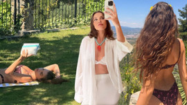 Uzak Şehir'in Pakize'si Yaren Güldiken'den cesur paylaşım: Bikinisiyle sere serpe uzandı