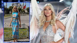 Eski Victoria's Secret meleği Devon Windsor İstanbul'da! 4,5 milyon takipçisine Sultanahmet'i gösterdi