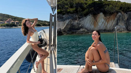 Demet Şener'den cesur tatil paylaşımı: Kim der ki 49 yaşında!